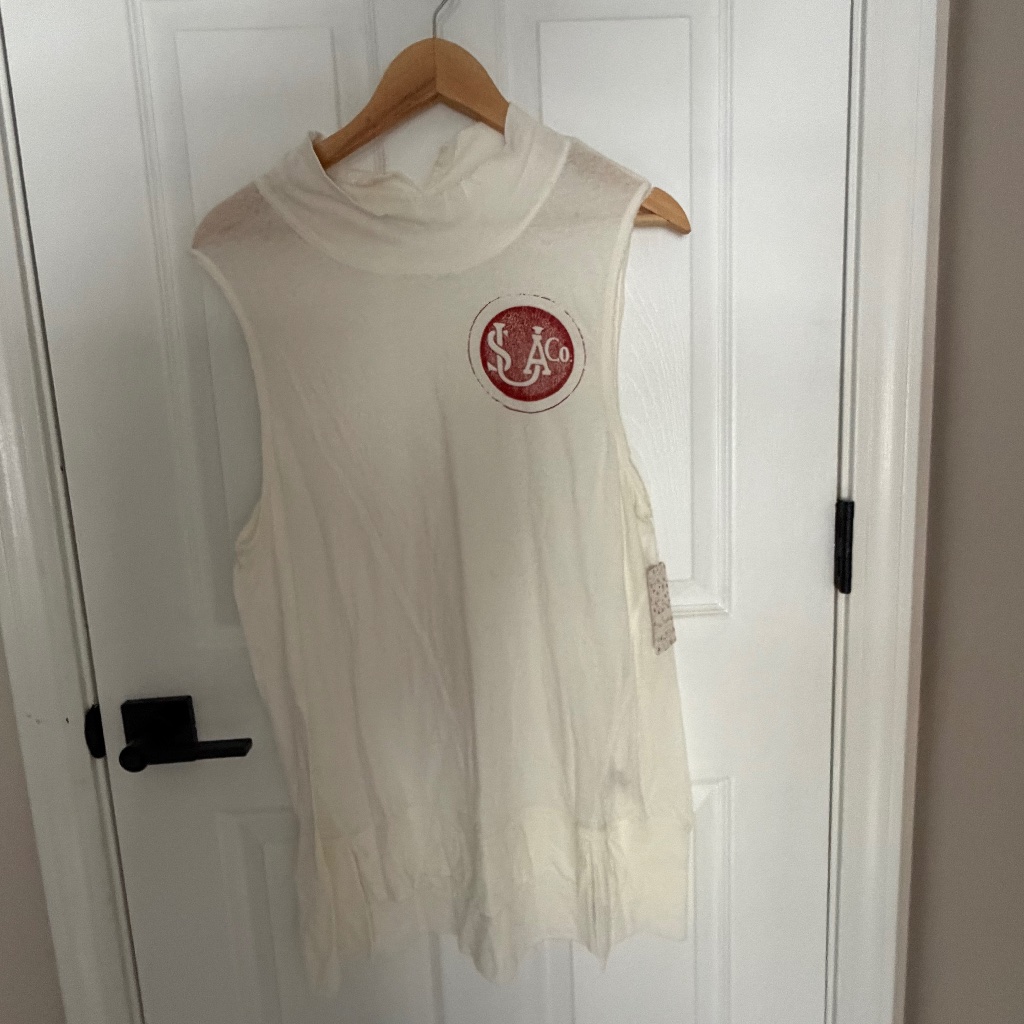 Free People White Dove Tank Top